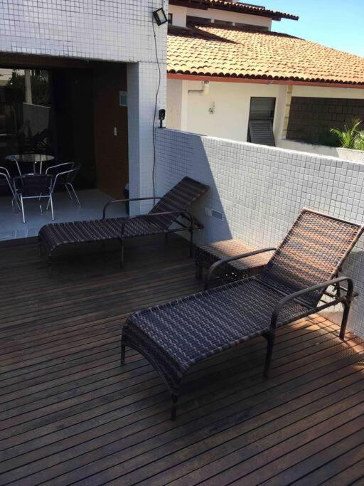 Flat Aconchegante Na Praia De Cabo Branco João Pessoa Esterno foto