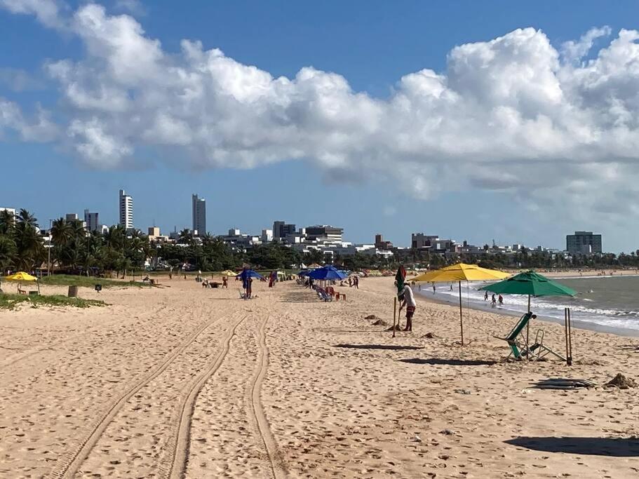 Flat Aconchegante Na Praia De Cabo Branco João Pessoa Esterno foto